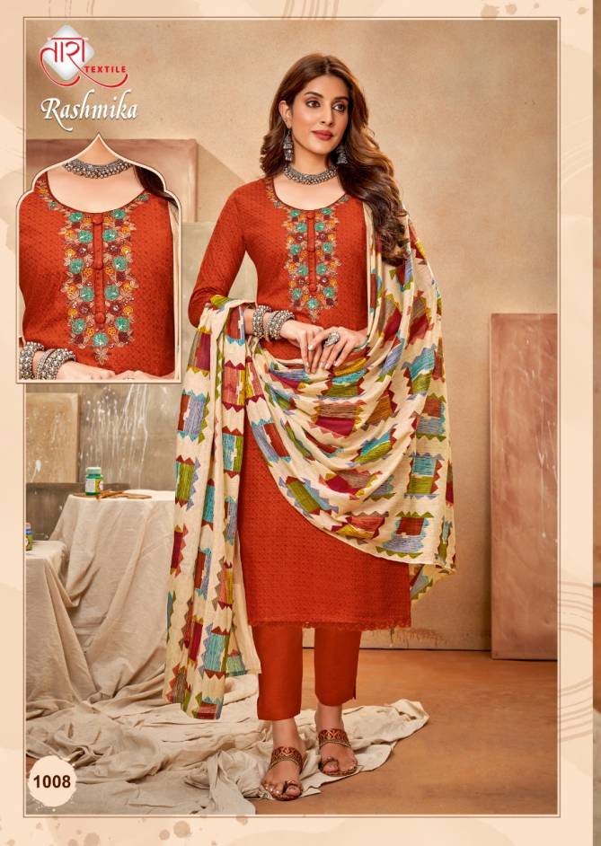 Tara Rashmika 1 Daily Wear Wholesale Lawn Cotton Dress Materials
